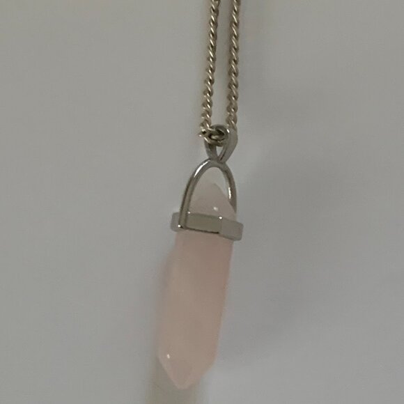 Rose Quartz Necklace - Picture 2 of 4
